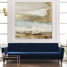 Playa Secreto II by Wendy Kroeker on GIANT ART - beige abstract