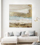 Playa Secreto II by Wendy Kroeker on GIANT ART - beige abstract