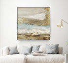 Playa Secreto II by Wendy Kroeker on GIANT ART - beige abstract