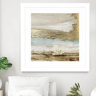 Playa Secreto II by Wendy Kroeker on GIANT ART - beige abstract