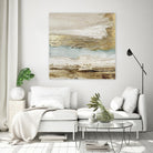 Playa Secreto II by Wendy Kroeker on GIANT ART - beige abstract