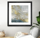 Playa Secreto III Indigo Version by Wendy Kroeker on GIANT ART - blue abstract