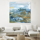Geode II by Wendy Kroeker on GIANT ART - gold abstract
