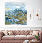 Geode II by Wendy Kroeker on GIANT ART - gold abstract