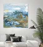 Geode II by Wendy Kroeker on GIANT ART - gold abstract