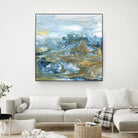 Geode II by Wendy Kroeker on GIANT ART - gold abstract