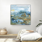 Geode II by Wendy Kroeker on GIANT ART - gold abstract