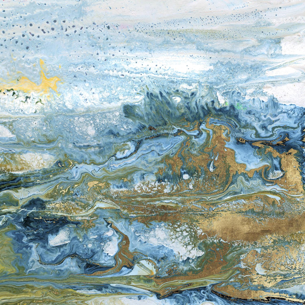 Geode II by Wendy Kroeker on GIANT ART - gold abstract