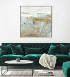 Geode III Teal Version by Wendy Kroeker on GIANT ART - blue abstract