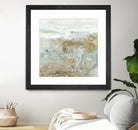 Geode III Teal Version by Wendy Kroeker on GIANT ART - blue abstract