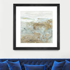 Geode III Teal Version by Wendy Kroeker on GIANT ART - blue abstract