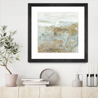 Geode III Teal Version by Wendy Kroeker on GIANT ART - blue abstract