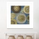 Aboriginal Dot II by Aimee Wilson on GIANT ART - gold abstract