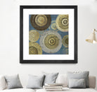 Aboriginal Dot II by Aimee Wilson on GIANT ART - gold abstract