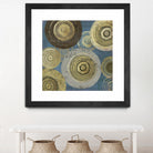 Aboriginal Dot II by Aimee Wilson on GIANT ART - gold abstract