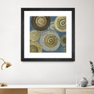 Aboriginal Dot II by Aimee Wilson on GIANT ART - gold abstract