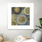 Aboriginal Dot II by Aimee Wilson on GIANT ART - gold abstract