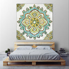 Medalion Inka by Aimee Wilson on GIANT ART - yellow contemporary