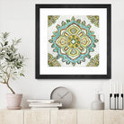 Medalion Inka by Aimee Wilson on GIANT ART - yellow contemporary