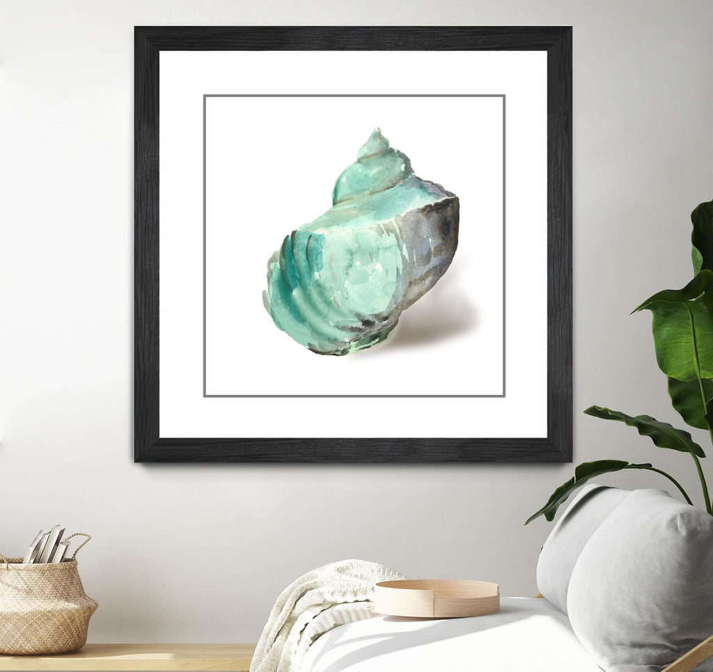 Shell in Mint by Aimee Wilson on GIANT ART - abstract