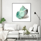 Shell in Mint by Aimee Wilson on GIANT ART - abstract