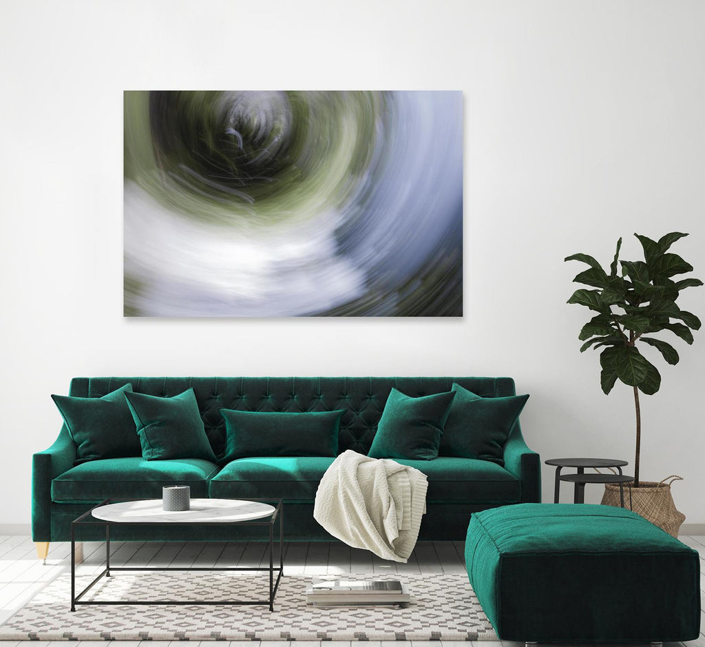 Echoes III by William Cooke on GIANT ART - green abstract