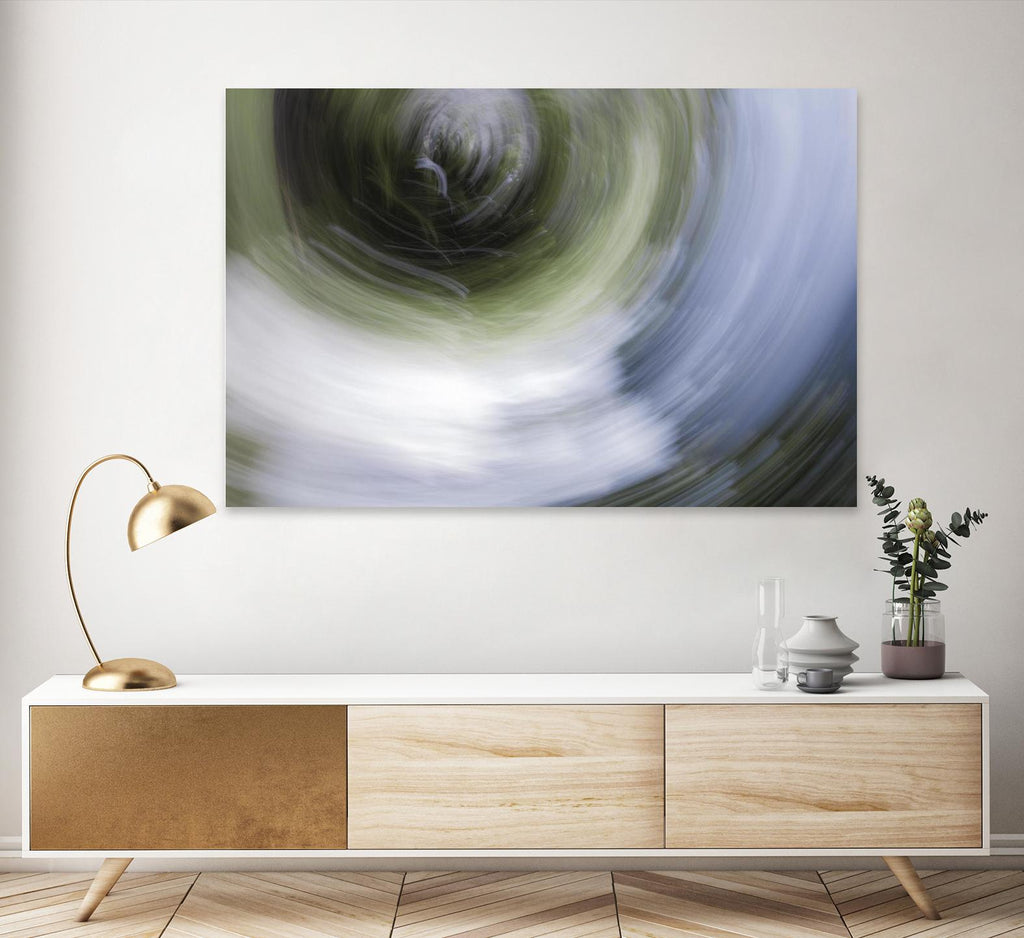 Echoes III by William Cooke on GIANT ART - green abstract