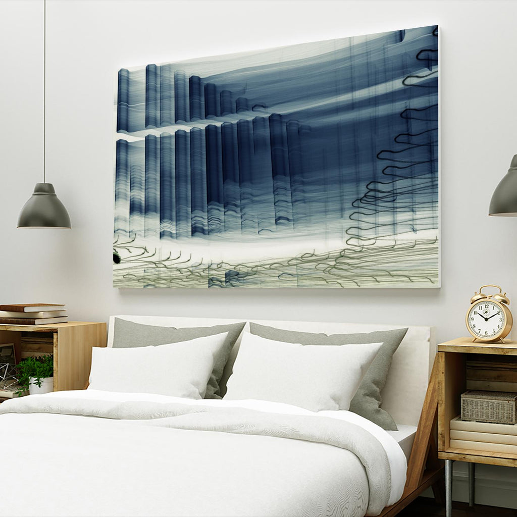 Light Wave I by William Cooke on GIANT ART - white abstract