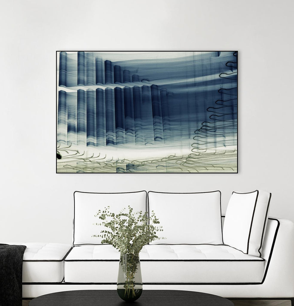 Light Wave I by William Cooke on GIANT ART - white abstract