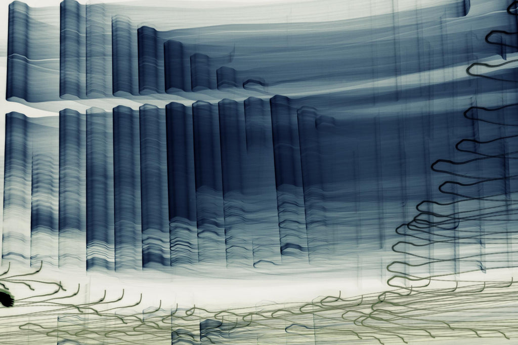 Light Wave I de William Cooke sur GIANT ART - abstrait blanc