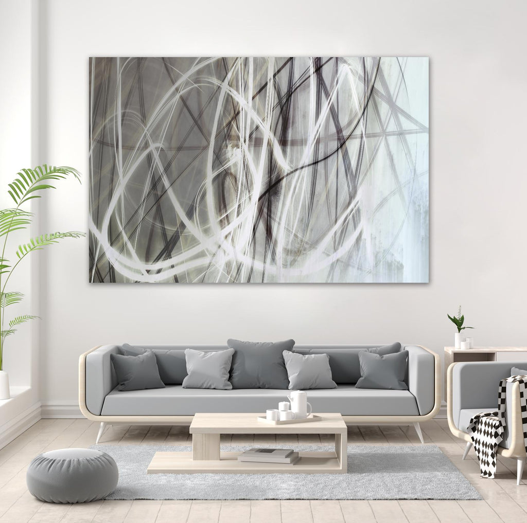 Crosswinds I by William Cooke on GIANT ART - white abstract