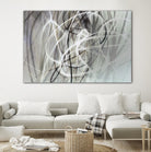 Crosswinds IV by William Cooke on GIANT ART - white abstract