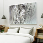 Crosswinds IV by William Cooke on GIANT ART - white abstract