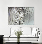 Crosswinds IV by William Cooke on GIANT ART - white abstract