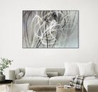 Crosswinds IV by William Cooke on GIANT ART - white abstract
