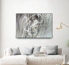 Crosswinds IV by William Cooke on GIANT ART - white abstract