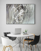 Crosswinds IV by William Cooke on GIANT ART - white abstract