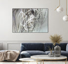 Crosswinds IV by William Cooke on GIANT ART - white abstract