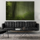 Maier - Forest Morning by 1X on GIANT ART - black trees