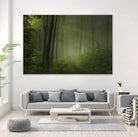 Maier - Forest Morning by 1X on GIANT ART - black trees