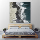 Molenaar - Running Waves by 1X on GIANT ART - grey landscape