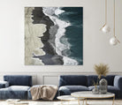 Molenaar - Running Waves by 1X on GIANT ART - grey landscape
