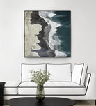 Molenaar - Running Waves by 1X on GIANT ART - grey landscape