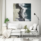 Molenaar - Running Waves by 1X on GIANT ART - grey landscape