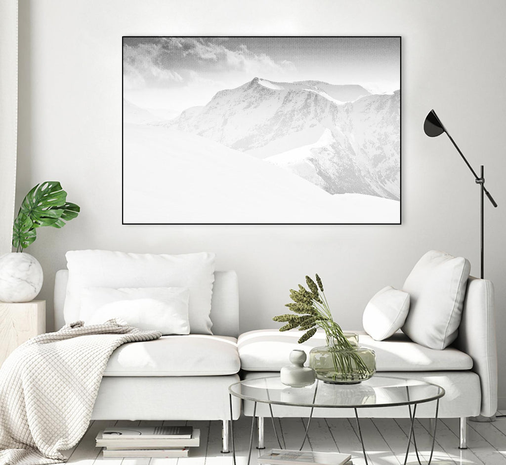 Keilen - Untitled by 1X on GIANT ART - grey landscape