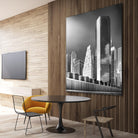 Skyline by Bauer 1X on GIANT ART - black city scene