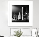 Skyline by Bauer 1X on GIANT ART - black city scene