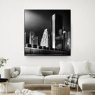 Skyline by Bauer 1X on GIANT ART - black city scene