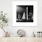 Skyline by Bauer 1X on GIANT ART - black city scene