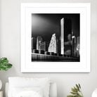 Skyline by Bauer 1X on GIANT ART - black city scene